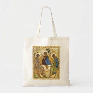 Tote Bag Bible iconique d'Abraham d'anges de trinité