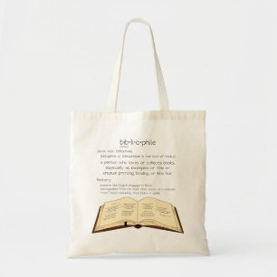 Tote Bag Bibliophile