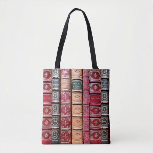 Tote Bag Bibliothèque de livres anciens (Essais anglais)