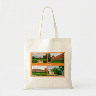 Tote Bag Biélorussie Lida Cityscape City Street Architectu