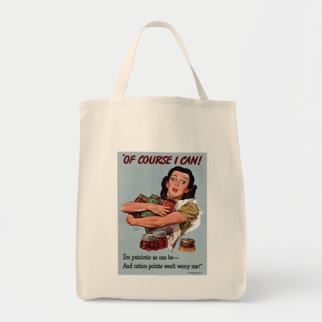 Tote Bag "Bien Sûr Que Je Peux !" (Devant)