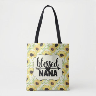 Tote Bag Bienheureux tournesol Nana