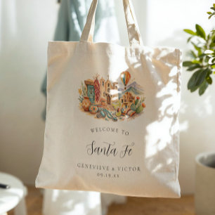 Tote Bag Bienvenue au mariage dans le désert de Santa Fe No