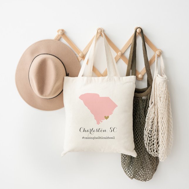 Tote Bag Bienvenue au Mariage de la Caroline du Sud (Créateur téléchargé)