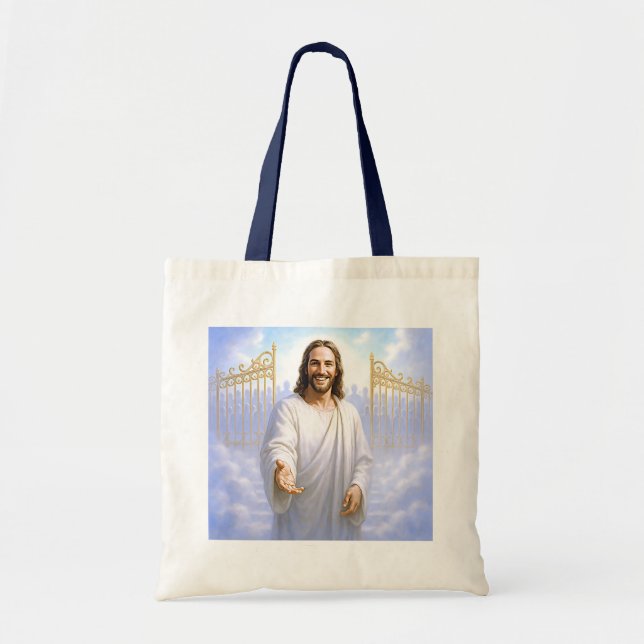 Tote Bag Bienvenue au paradis (Devant)