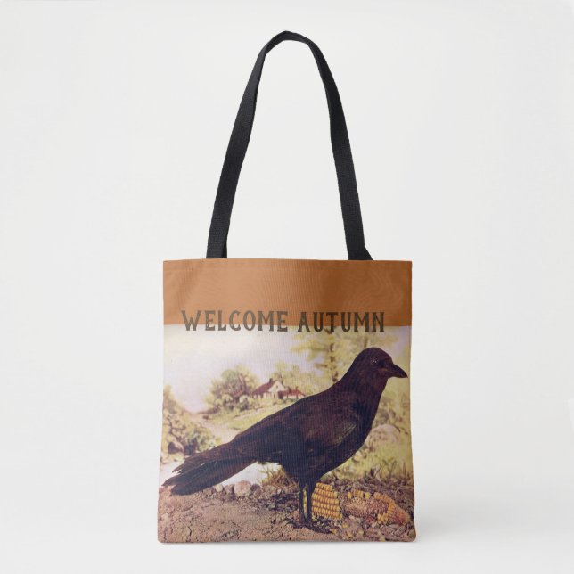 Tote Bag Bienvenue automne (Devant)