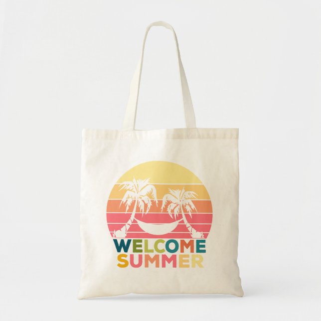 TOTE BAG BIENVENUE ÉTÉ (Devant)