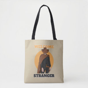 Tote Bag Bienvenue étranger - Cowboy