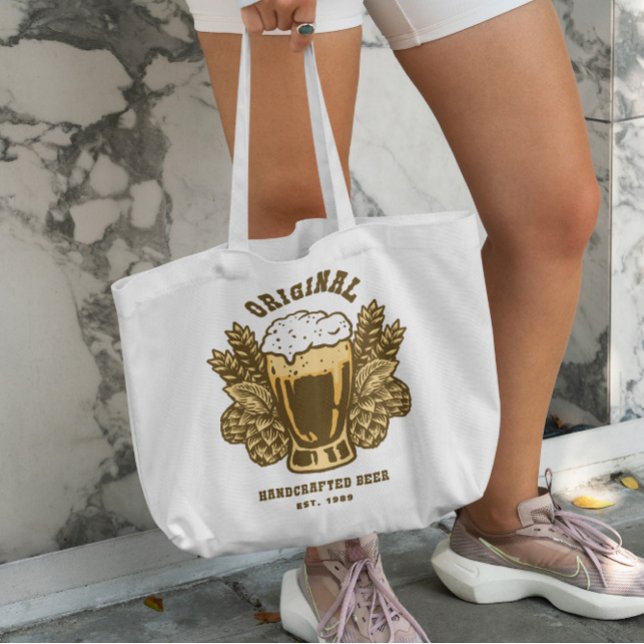 Tote Bag Bière artisanale (Créateur téléchargé)