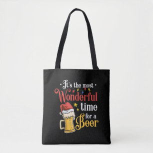 Tote Bag Bière de Noël