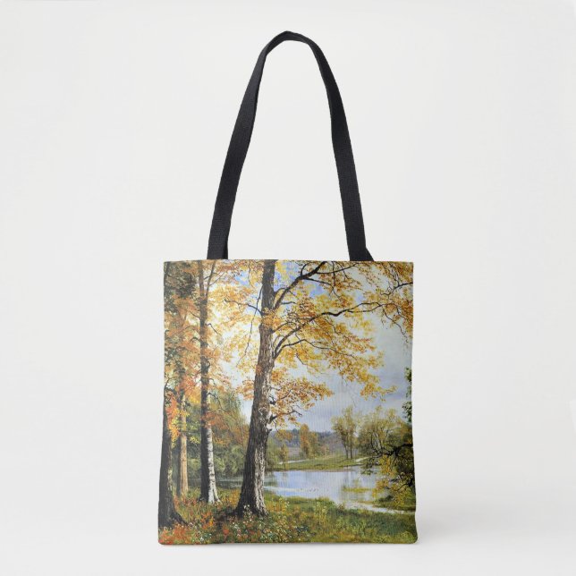 Tote Bag Bierstadt - Un Lac Calme, (Devant)