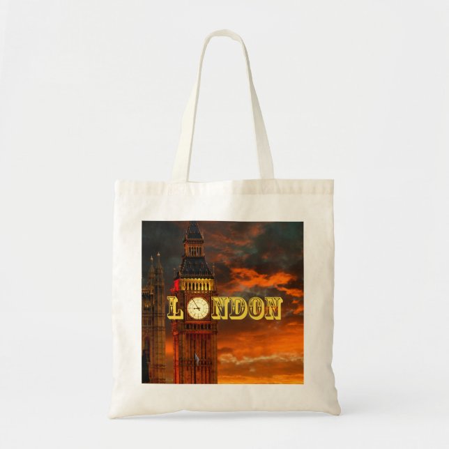 TOTE BAG BIG BEN LONDON (Devant)