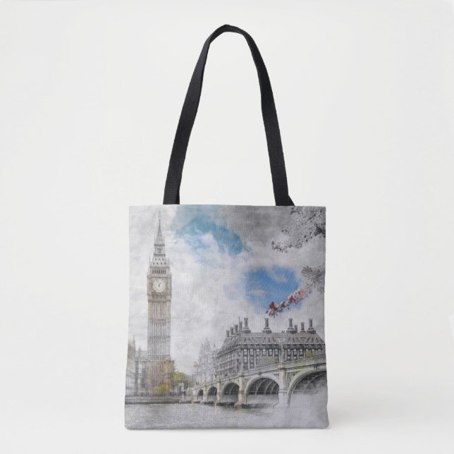 Tote Bag Big Ben, Londres, Royaume-Uni (Devant)
