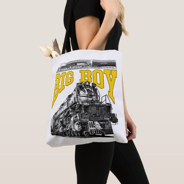 Tote Bag Big Boy 4014 Steam Loco. Union Pacific Class 4000 (De près)