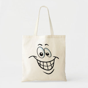 Tote Bag Big Cartoon Smile