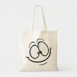 Tote Bag Big Cartoon Smile 2