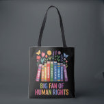 Tote Bag Big Fan Of Human Rights<br><div class="desc">Big Fan Of Human Rights</div>