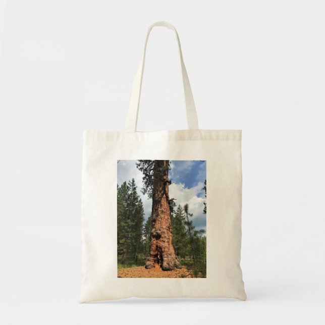 Tote Bag Big Red Tree, La Pine, Oregon (Devant)