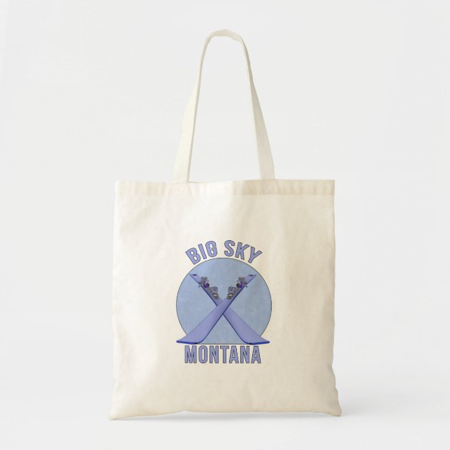 Tote Bag Big Sky, Montana (Devant)