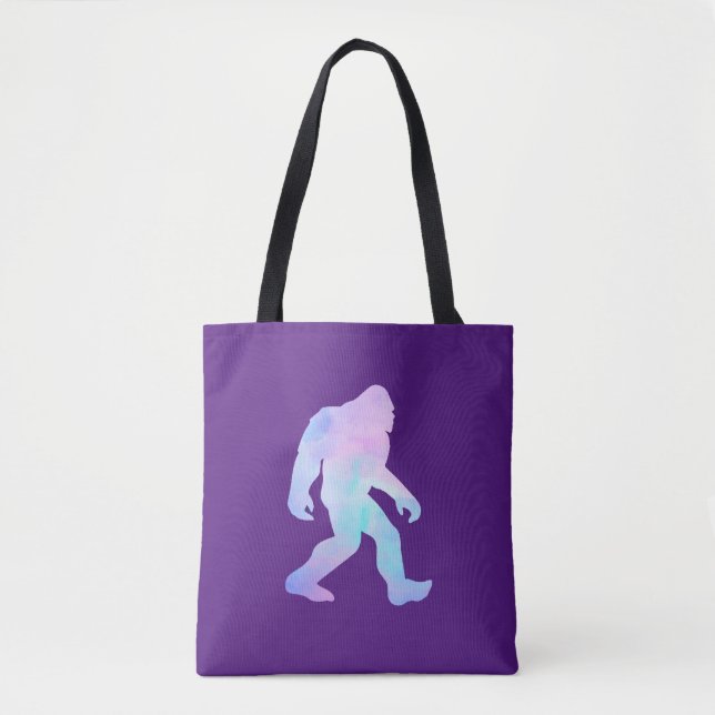 Tote Bag Bigfoot aquarelle       (Devant)