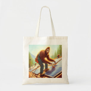 Tote Bag Bigfoot Installation de panneaux solaires