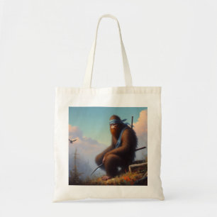 Tote Bag Bigfoot Ninja