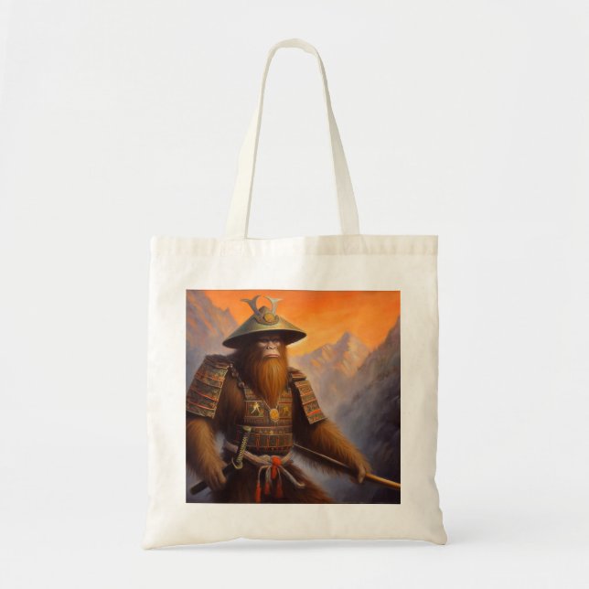 Tote Bag Bigfoot Samurai (Devant)