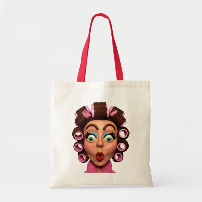 Tote Bag Bigoudis de port de femme (Devant)