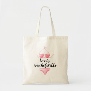 Tote Bag Bikini Bachelorette personnalisé