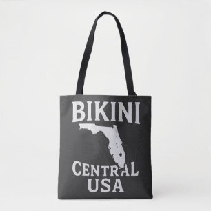 Tote Bag Bikini Central USA Drapeau Patriotique Américain É