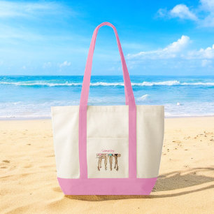 Tote Bag Bikinis et Martini Chic Mode Personnalisé