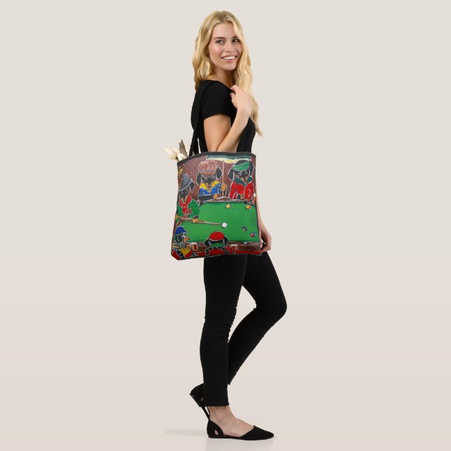 Tote Bag Billard Doxie  (Sur le modèle)