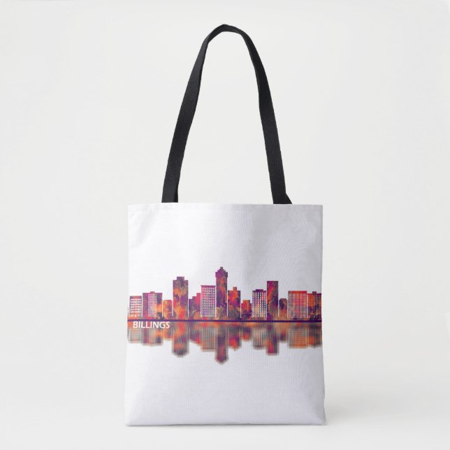 Tote Bag Billings Skyline (Devant)