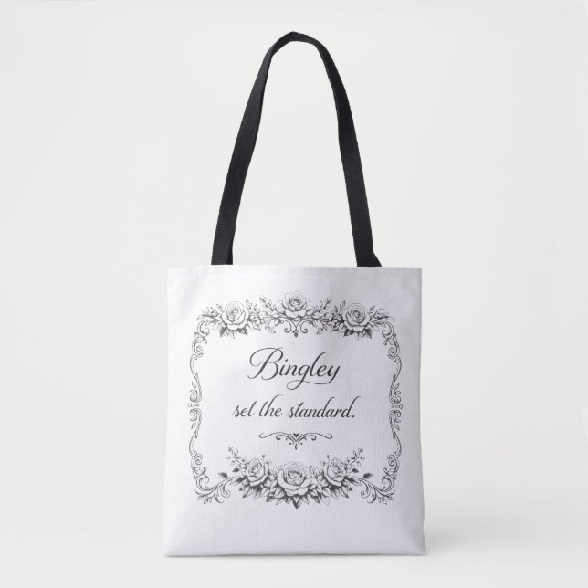 Tote Bag Bingley set the standard (Devant)