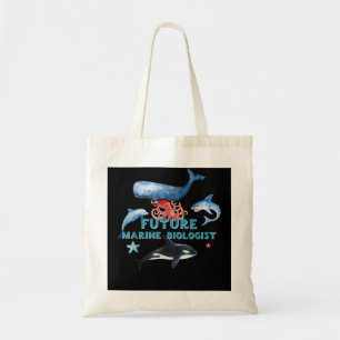 Tote Bag Biologiste marin futur-Aspirationniste - Garçons &