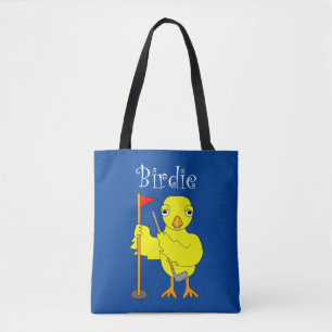 Tote Bag Birdie Golfer Chick