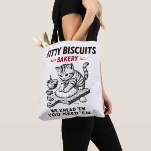 Tote Bag Biscuits Kitty Boulangerie