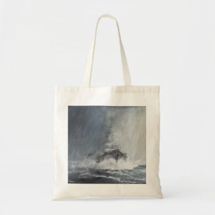 Tote Bag Bismarck par des rideaux du verglas de pluie