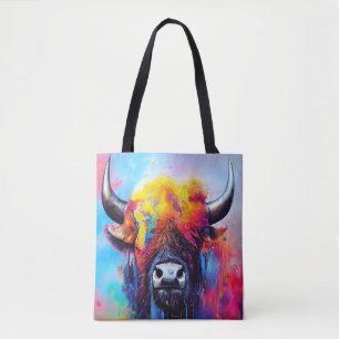 Tote Bag Bison Animal Discovery Adventure Nature Planet
