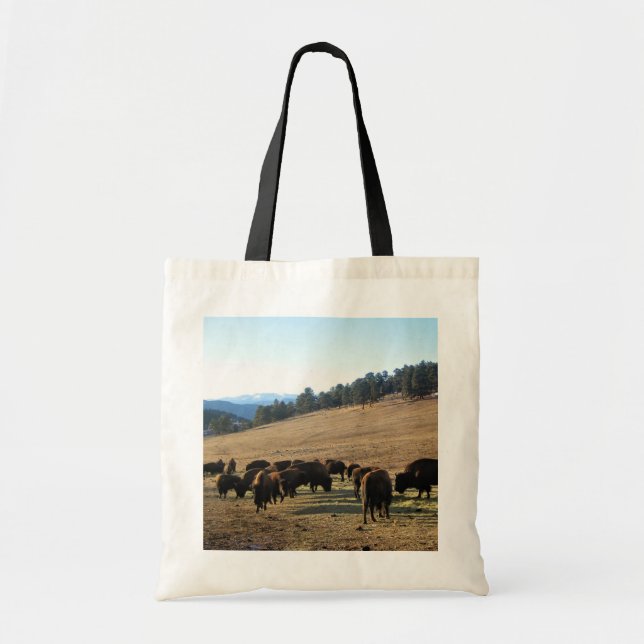 Tote Bag Bison dans le Colorado (Devant)