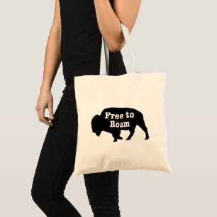 Tote Bag Bison libre de Roam