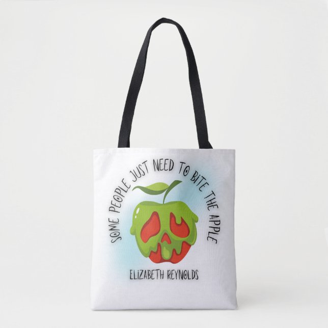 Tote Bag Bite the Apple (Devant)