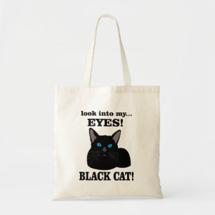 Tote Bag Black Cat Crazy Cat Lady Black Cat