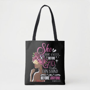 Tote Bag Black Girl Magic Afro Femmes