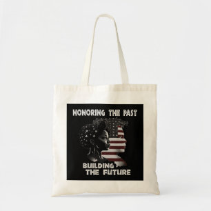 Tote Bag Black History Mois Fist Africa Carte Black Freedom