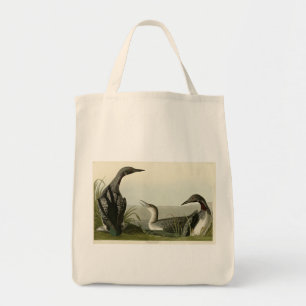 Tote Bag Black Throated Diver Loon Audubon Birds of America
