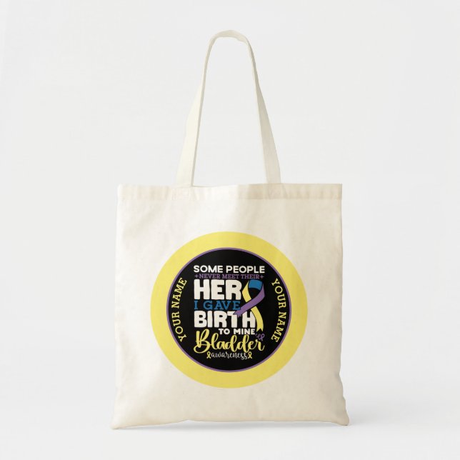 Tote Bag Bladder warrior Some People Never Meet Their Hero (Devant)