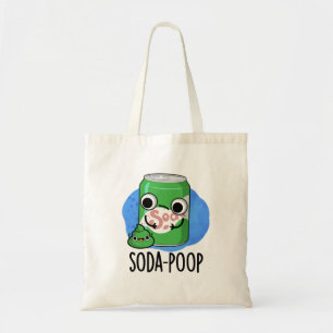 Tote Bag Blague de boisson drôle Soda Poop