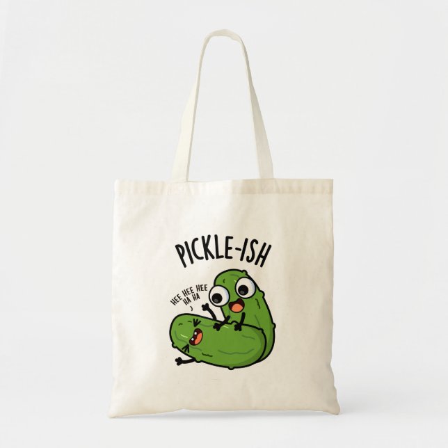 Tote Bag Blagues de cornichon drôles et chatouilleuses (Devant)
