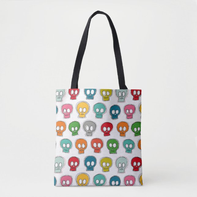 Tote Bag blanc de la truite (Devant)
